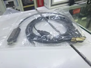 Vga to Hdmi Cable 1.8m Powered by Usb With Audio Jack