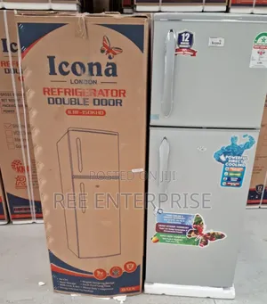 Icona 138 Litres Double Door Refrigerator With Handle