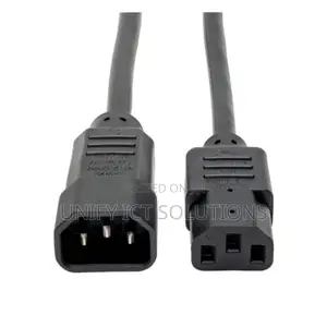 C13 to C14 Converter Black