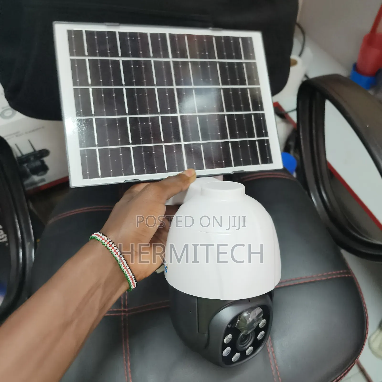 4g Solar Single Lens Surveillance Camera for Outdoor Use