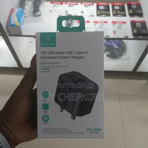 Usams T59 Universal Travel Adapter (20w)