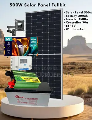 500w Solar Panel Fullkit