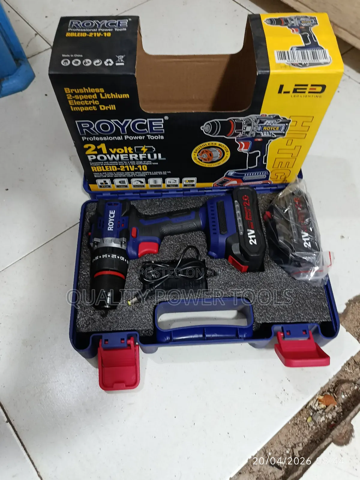 Royce Professional Drill 21v
