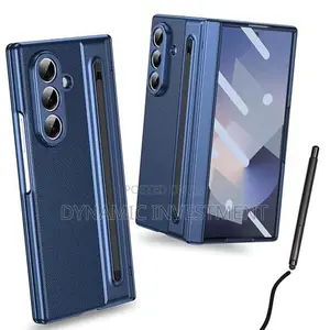 Samsung Z Fold 7- Built-in S Pen Holder Slim Shockproof Cover/Case