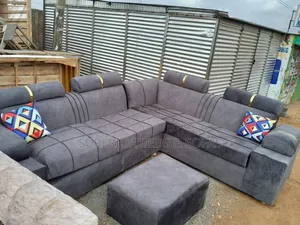 7 Seater Grey Corner Seat(L Shaped Sofas)