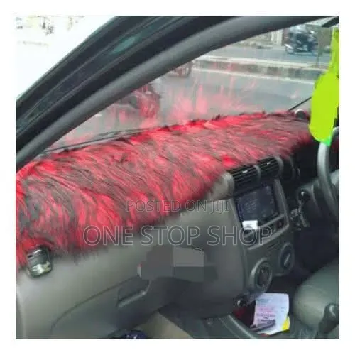 Washable Red Theme Dashboard Cover Universal Fit