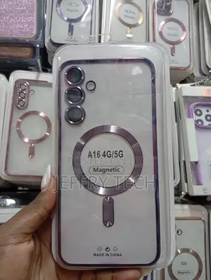 Clear, Electroplated Phone Case for the Samsung Galaxy A16 4g/5g,