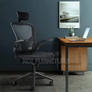 Office Chairs; High Backest Fabric Exceutive Sear With Headrest