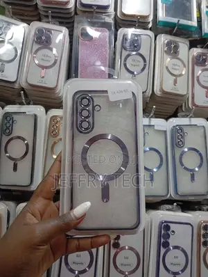 Electroplated Magnetic Phone Case Designed for the Samsung Galaxy A26