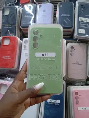 Silicone Phone Case Designed for the Samsung Galaxy A35 5g.