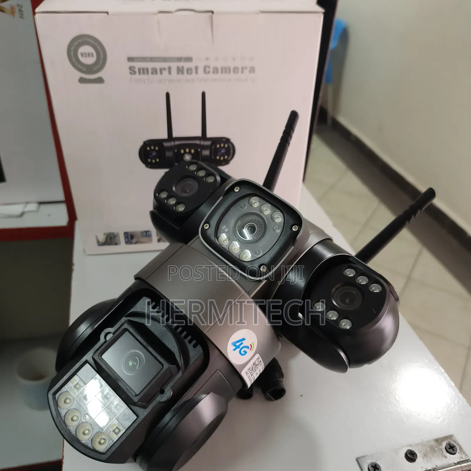 4g Electric Ethernet Cable Electric Model CCTV Camera Surveillance