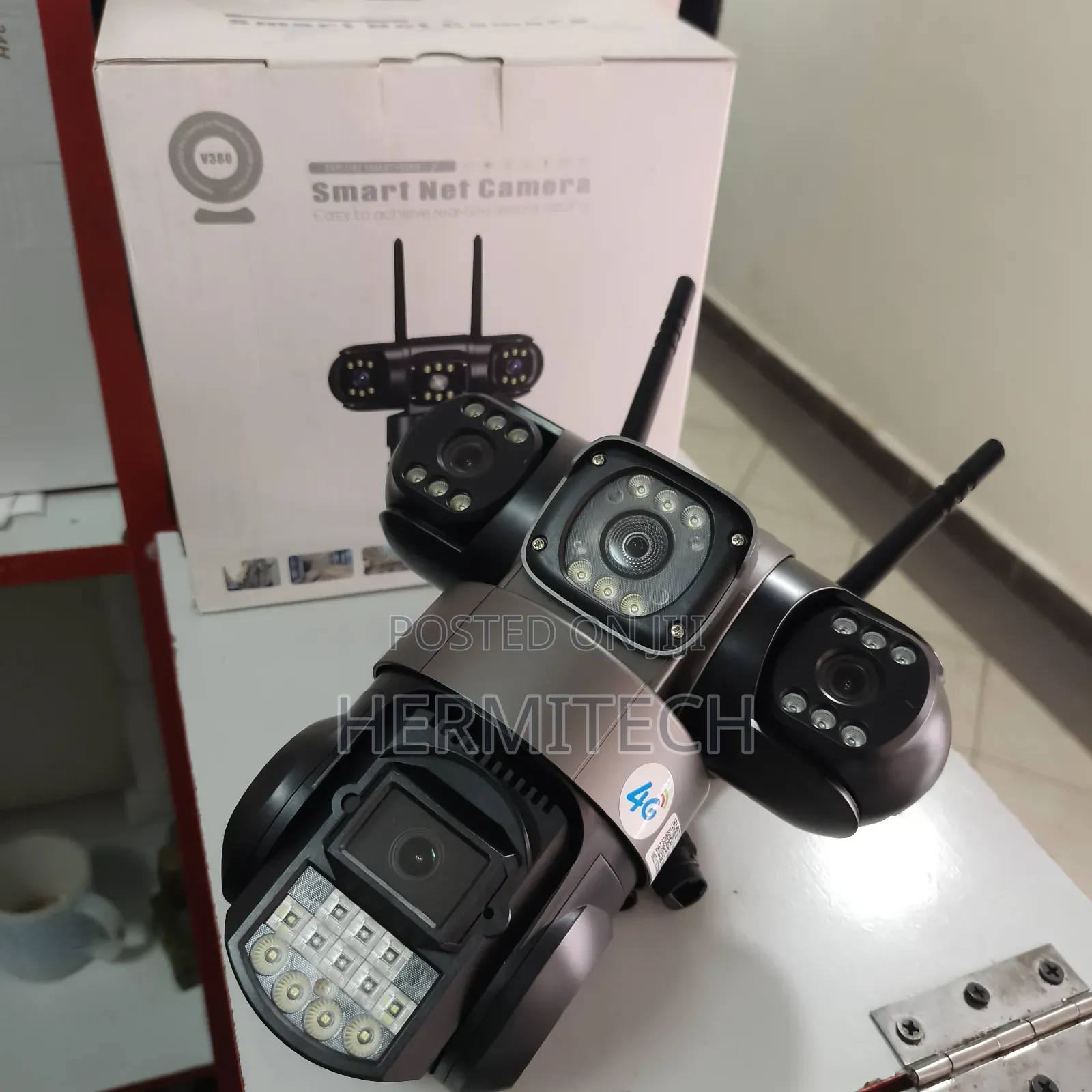 4g Electric Ethernet Cable Electric Model CCTV Camera Surveillance