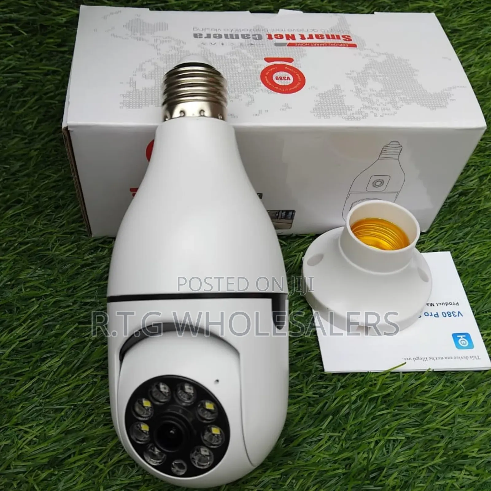 Wifi Bulb PTZ Camera Single Lens 360° Security Camera