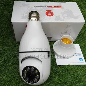 Wifi Bulb PTZ Camera Single Lens 360° Security Camera