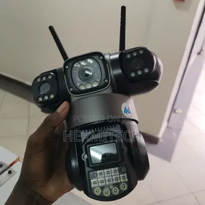 Triple Lens 4g Electric Model CCTV Camera