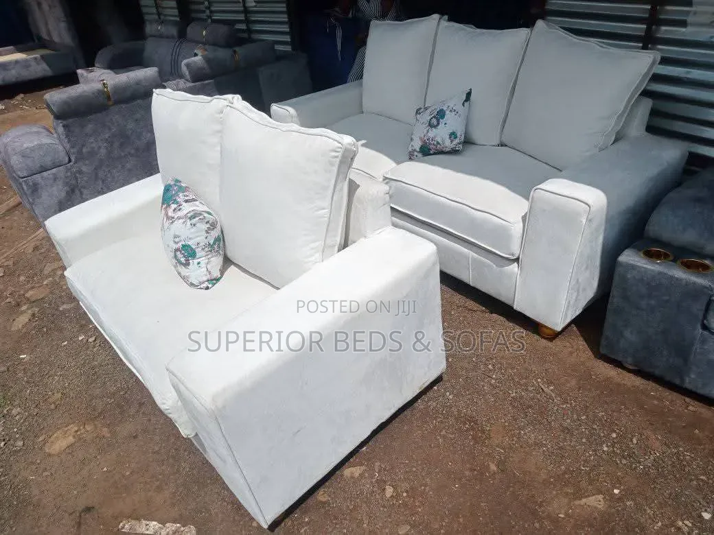 White Sofa 3 Seater