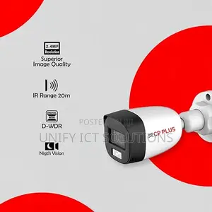 Cp Plus 2.4mp Full-Color Guard+ Bullet Camera - 20mtr.