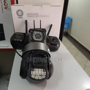 V380 Triple Lens 4g Model Powered by Electricity Has Ethernet Cable