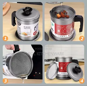 Stainless Steel Oil Filter Pot Can/1.4 LTR Oil Filter Pot