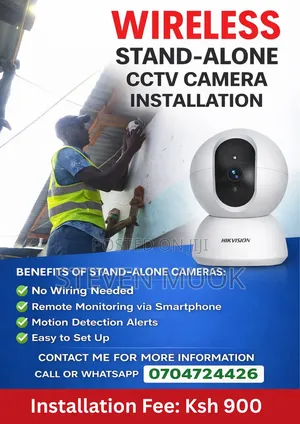 Wireless CCTV Installation and Maintenance Service