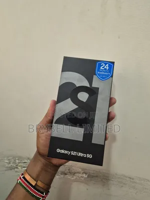 New Samsung Galaxy S21 Ultra 5G 256 GB Silver