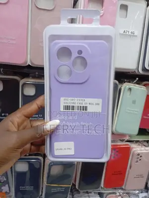 The Phone Case Shown Is for the Tecno Spark 20 Pro.