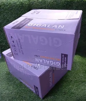 Gigalan Cat 6 Indoor Lan Cable 305m Reliable Internet Speed of 350 MHZ