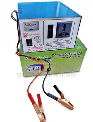 Solar Max S-150 Portable Power Inverter | 12v Dc to 230v Ac Converter