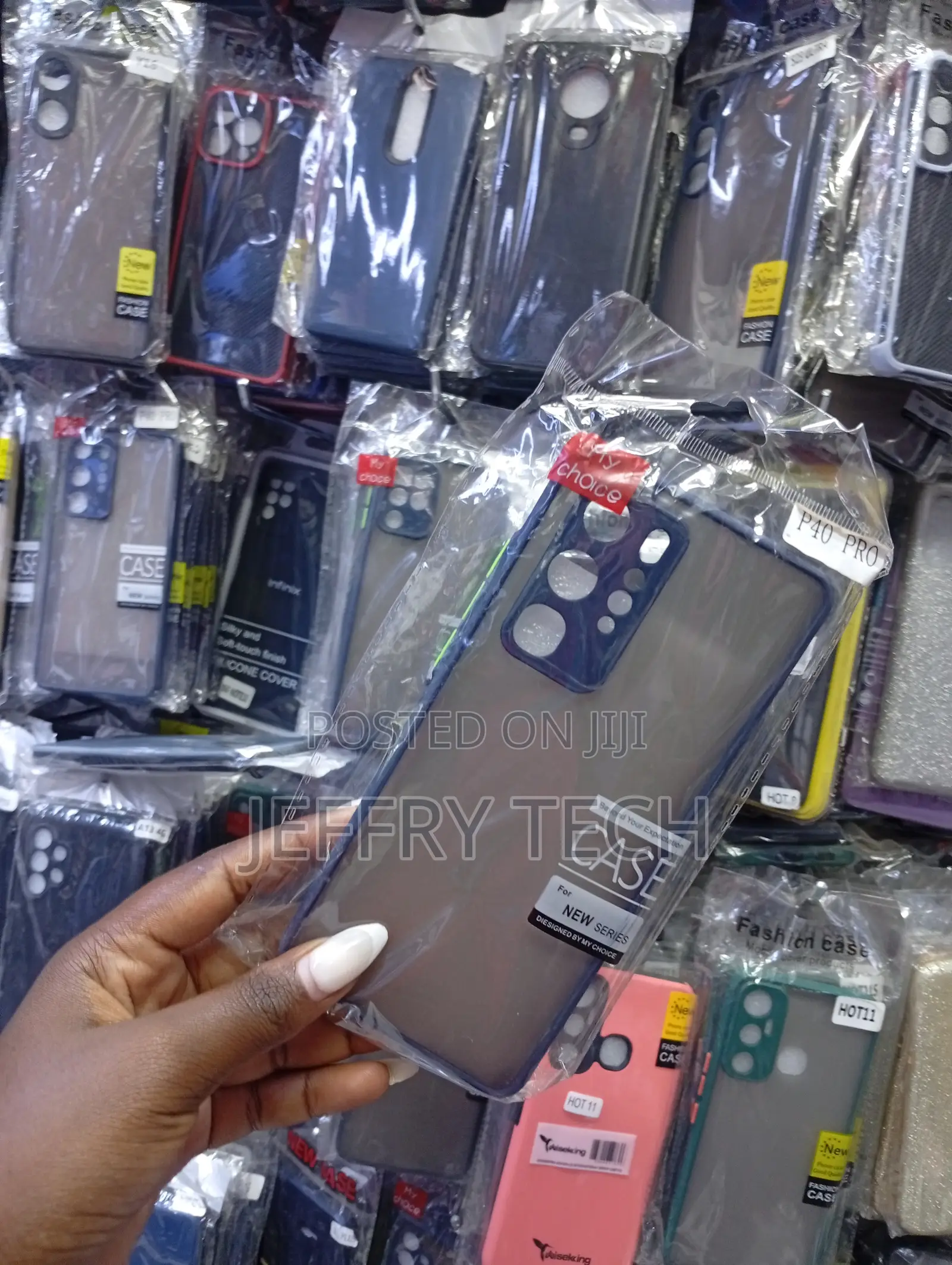 Choice" Brand Matte Translucent Silicone Case