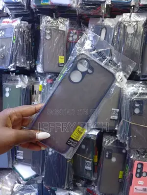 Matte-Finish Rubberized Shockproof Phone Case