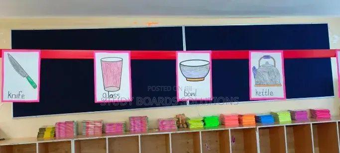 Spacious Pin Board for Classrooms, Offices Events