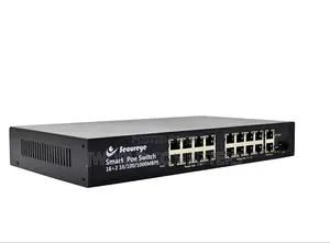 Secureye 16 Port Fastethernet Poe+2ge Uplink +1 SFP Switch