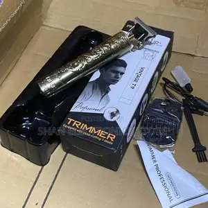 Golden Cordless Hair Cutting Machine