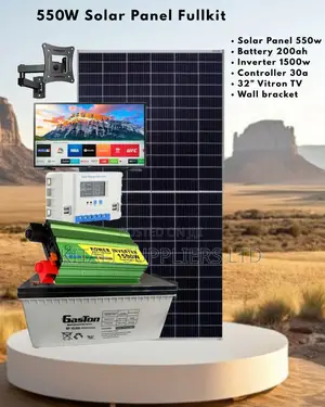 550w Solar Panel Fullkit