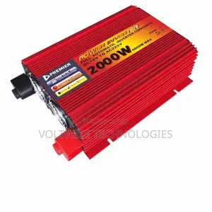 Premier 2000w Power Inverter | Dc 12v to Ac 220v Car Home Converter