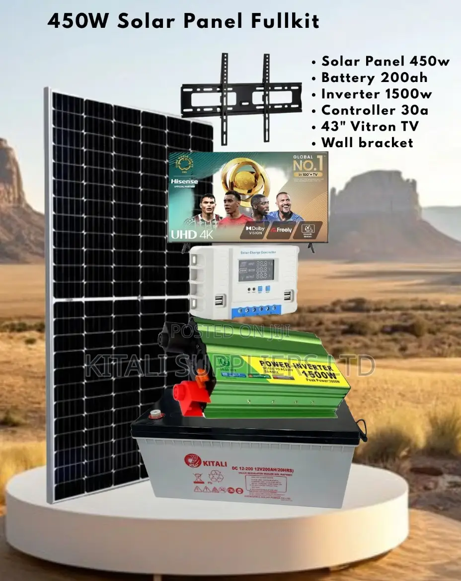 450w Solar Panel Fullkit