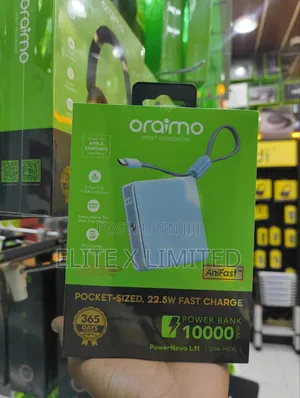 Oraimo Powernova L11 Pocket Sized 22.5w Powerbank