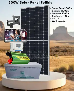 500w Solar Panel Fullkit