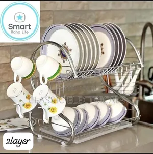 2layers Stainless Steel Dish Drainer at Sh1199.