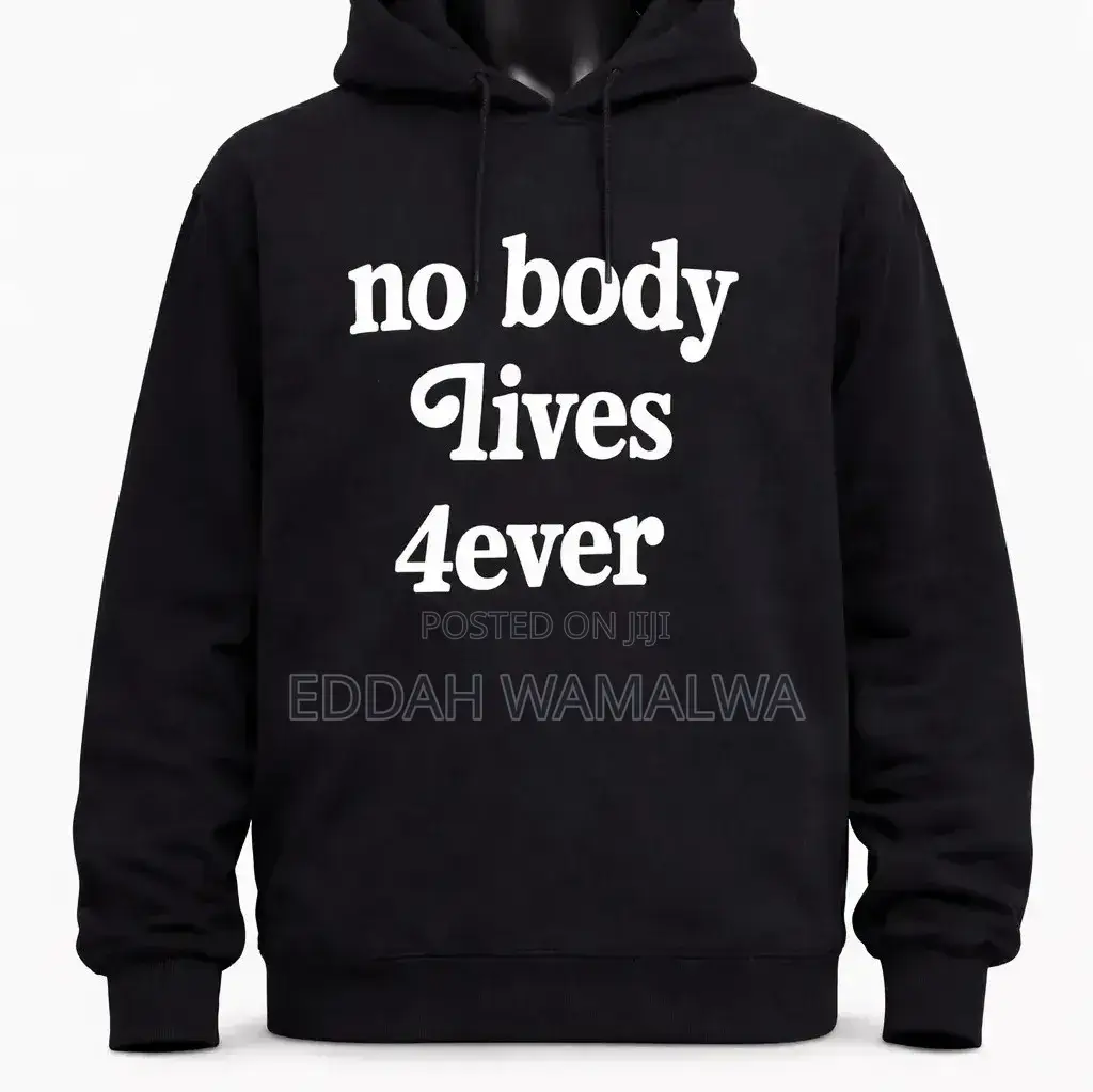 Plain Black Hoodies