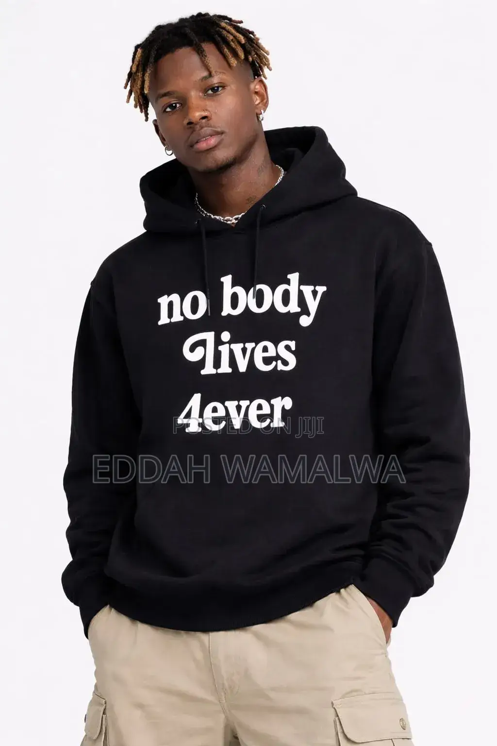 Plain Black Hoodies