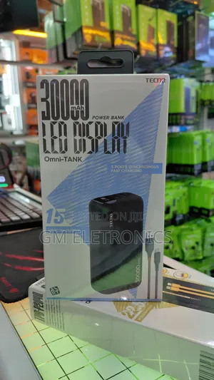 Original Tecno Omni Tank Powerbank 30000mah
.