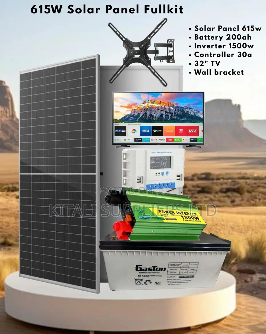 615w Solar Panel Fullkit