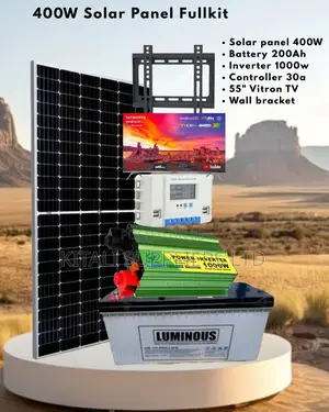 400w Solar Panel Fullkit