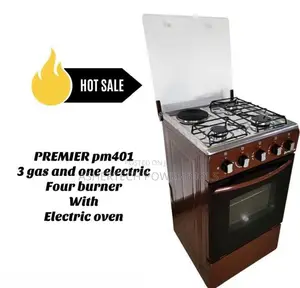 Premier Pm401 3 Gas 1 Electric 4 Burner Cooker