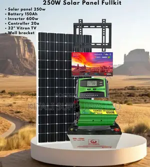 250w Solar Panel Fullkit
