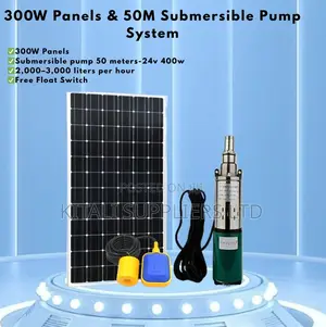 50m Solar Dc Submersible Pump System