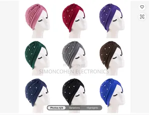 Classy Head Pearl Turbans