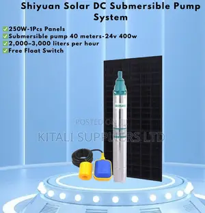 Shiyuan Solar Dc Submersible Pump System