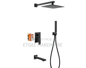 5way Concealed Shower Mixer Black H